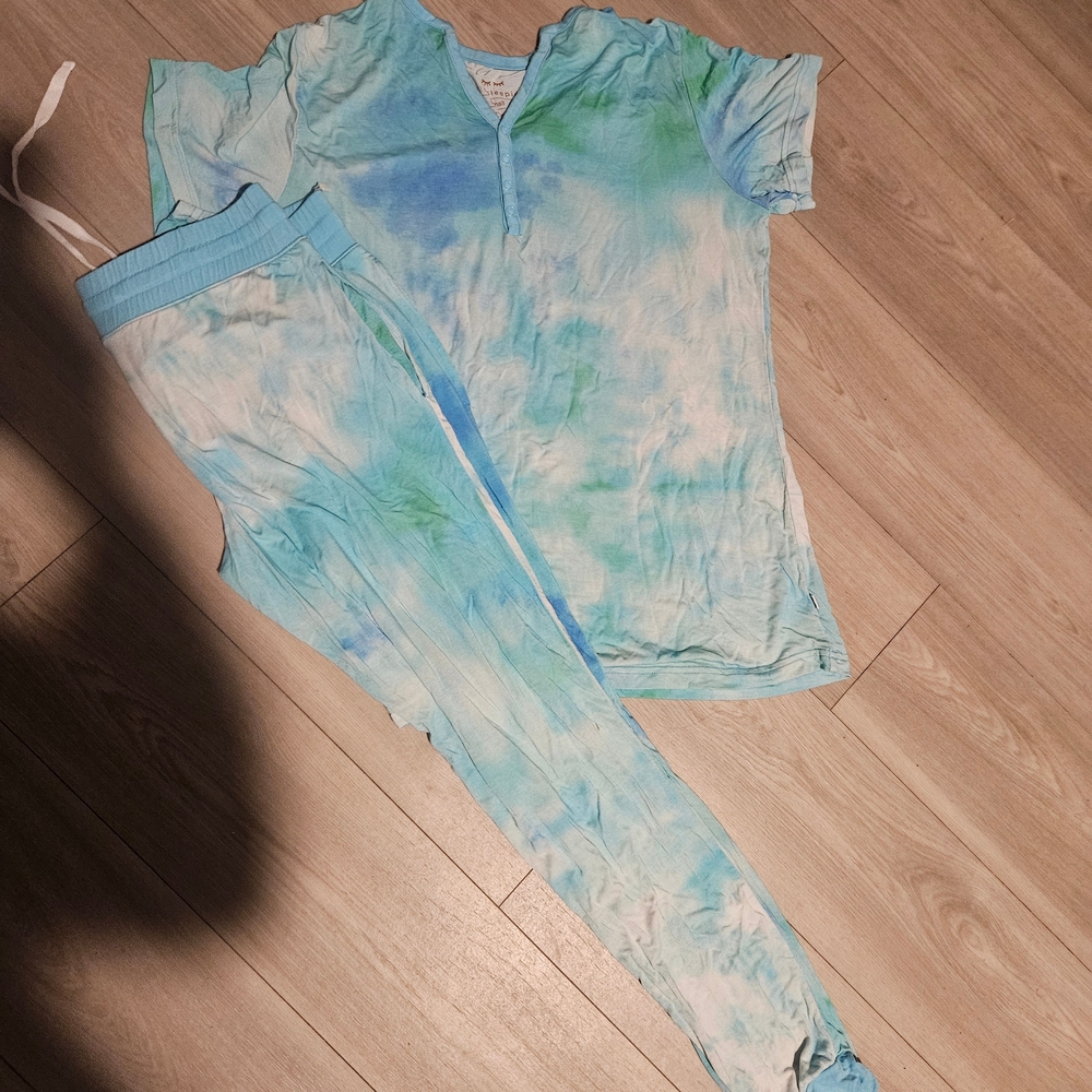 Little Sleepies Blue and Green Set